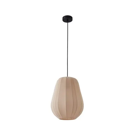 Helin Lámpara Colgante Ø30 Beige - Lindby Novedad