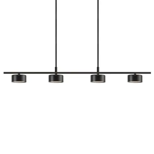 Clyde 4 LED Lámpara Colgante Long Black - Nordlux Precio Rebajado