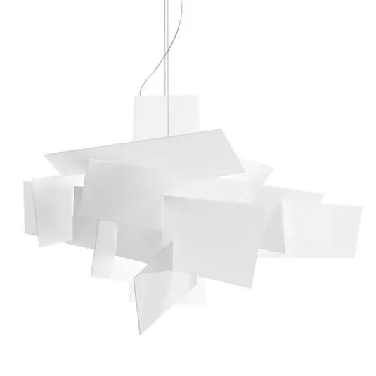 Económico Big Bang Lámpara Colgante Blanco R7s - Foscarini
