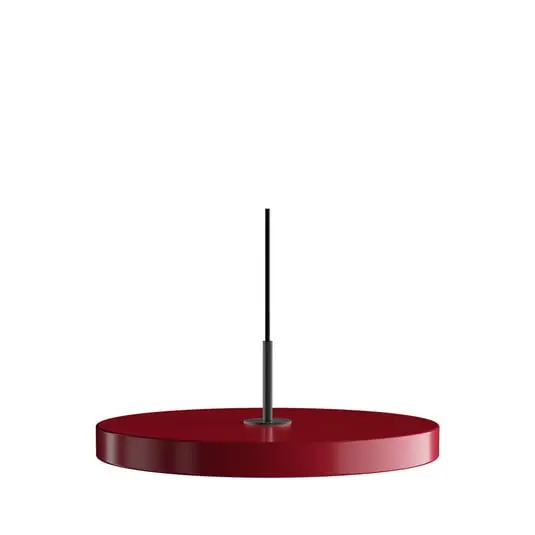 Asteria Plus Lámpara Colgante Medium Ruby Red/Black Top - UMAGE Compra Ahora