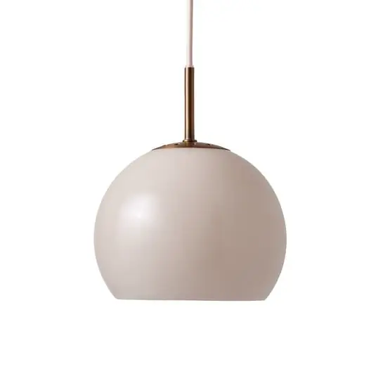 Ball Glass Lámpara Colgante Ø18 Sand Gris - Frandsen Compra Hoy