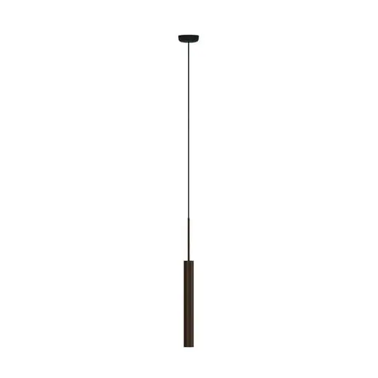 Lámpara colgante tubular, 48 cm, bronce, aluminio - Audo Copenhagen Gran Oferta