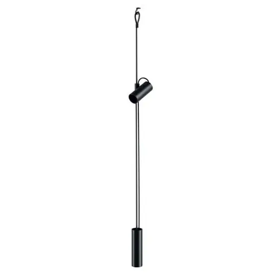 Oferta Limitada Cima Lámpara Colgante/Lámpara de Pie Matt Black/Silver - Lodes