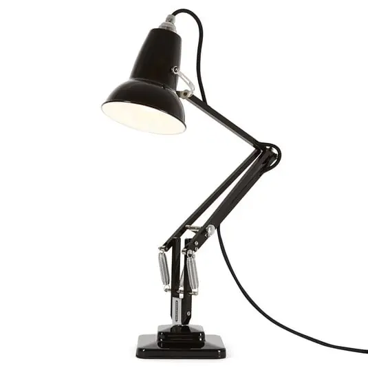 Promoción Exclusiva Original 1227 Mini Lámpara de Escritorio Jet Negro - Anglepoise