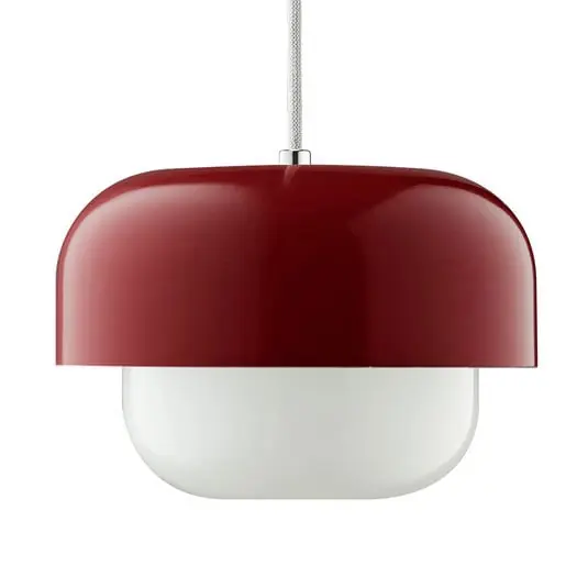 Lámpara colgante Haipot rojo oscuro - DybergLarsen Nuevo Modelo