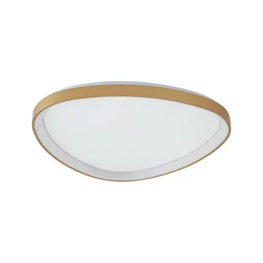 Envío Inmediato Plafón LED Asken, dorada, 61 cm, atenuable, CCT - Lucande