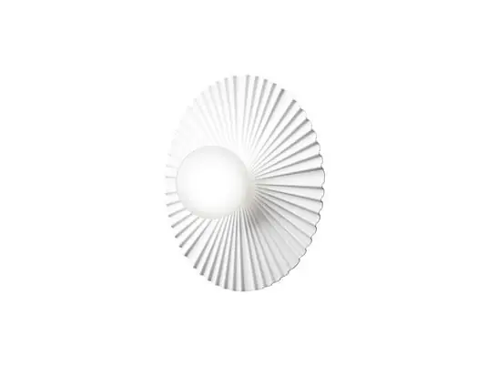 Plafón Liila Muuse, IP44, blanco/ópalo, Ø 42 cm - Nuura Venta Final