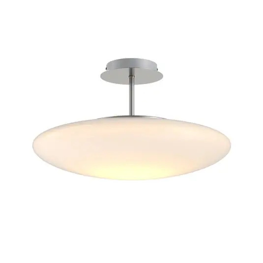 Gunda Lámpara de Techo Opal/Nickel/Chrome - Lindby Venta Final
