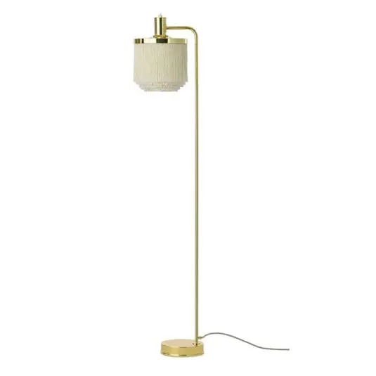 Fringe Lámpara de Pie Cream White - Warm Nordic Nuevo Modelo
