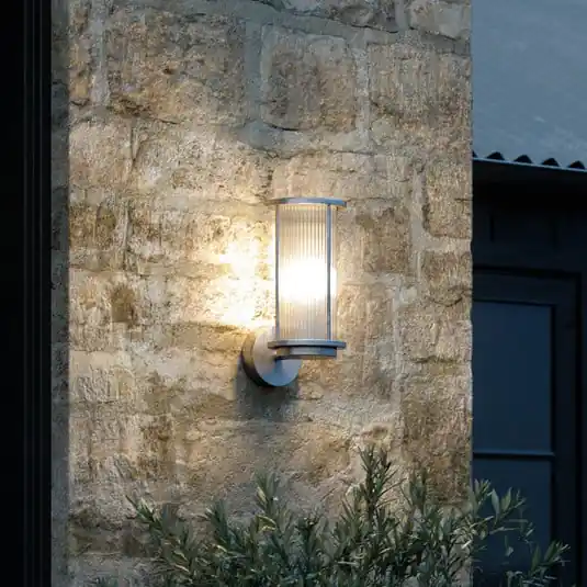 Artesanal Linton Aplique Exterior Galvanized - Nordlux
