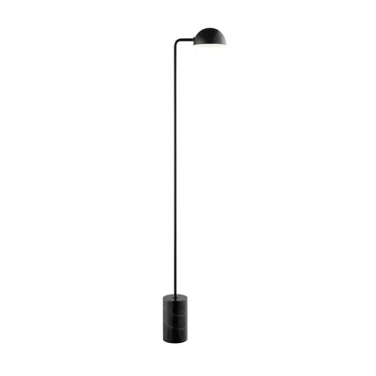 De Moda Marble Lámpara de pie Negro - DybergLarsen