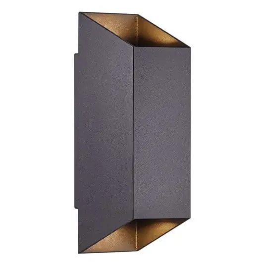A Buen Precio Nico Square 22 Aplique Exterior Black - Nordlux