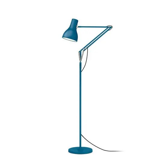 Gran Oferta Type 75 Margaret Howell Lámpara de Pie Saxo Azul - Anglepoise