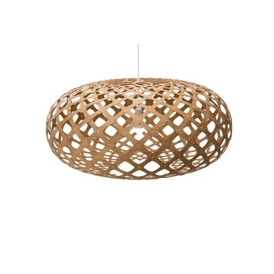 Kina Lámpara Colgante Ø80 Bamboo - David Trubridge Exclusivo
