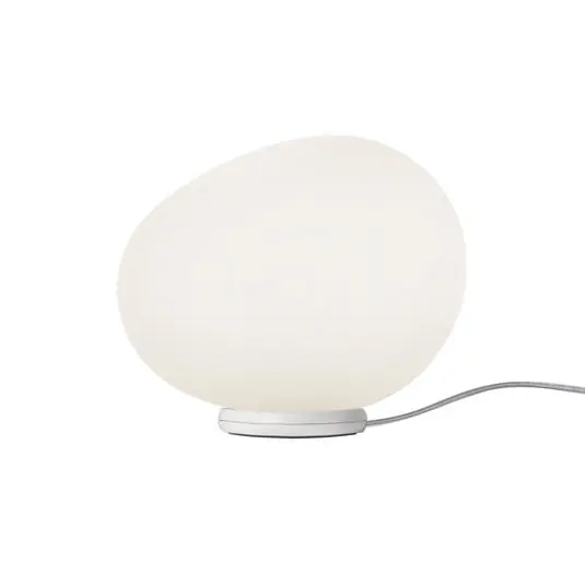 Gregg Piccola Lámpara de Sobremesa Blanco/Blanco Dimm. - Foscarini Nueva Colección