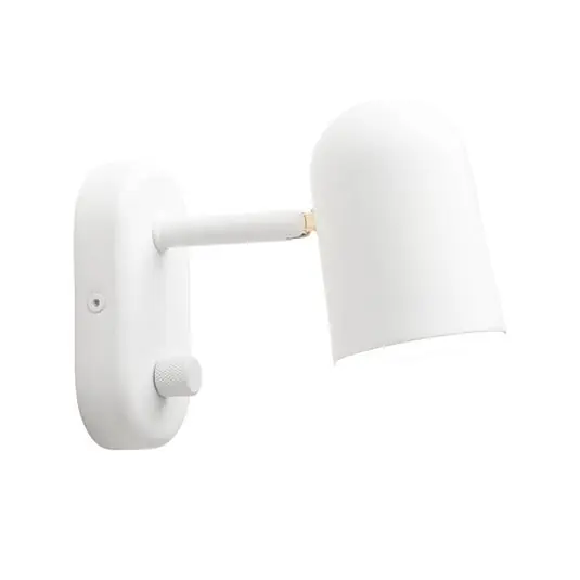 Artesanal Buddy Aplique de Pared Blanco - Northern