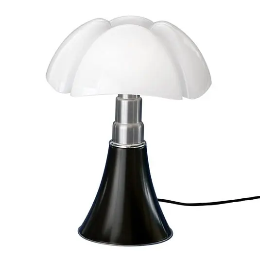 Promoción Exclusiva Pipistrello Lámpara de Sobremesa Glossy Black - Martinelli Luce