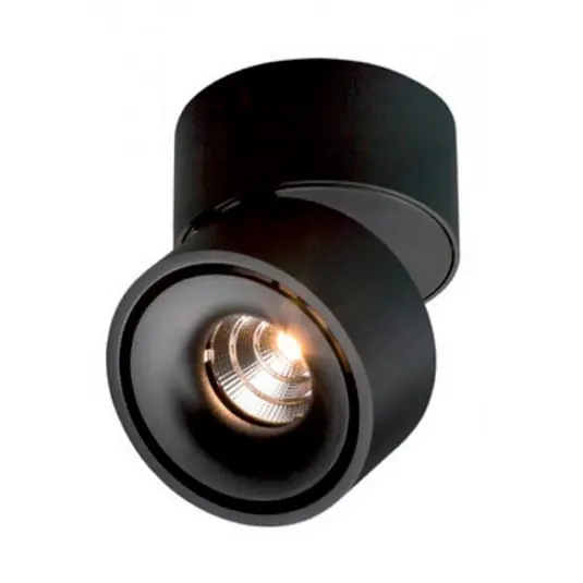 Easy W100 LED Spot montado en superficie 2700K Black - Antidark Edición Limitada