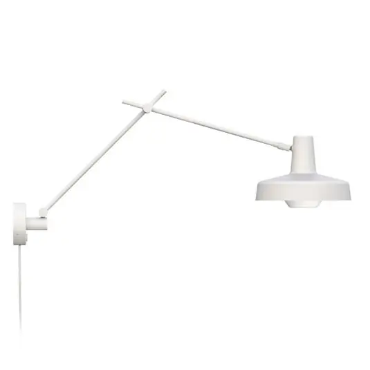 Arigato Aplique de Pared Blanco - Grupa Compra Hoy