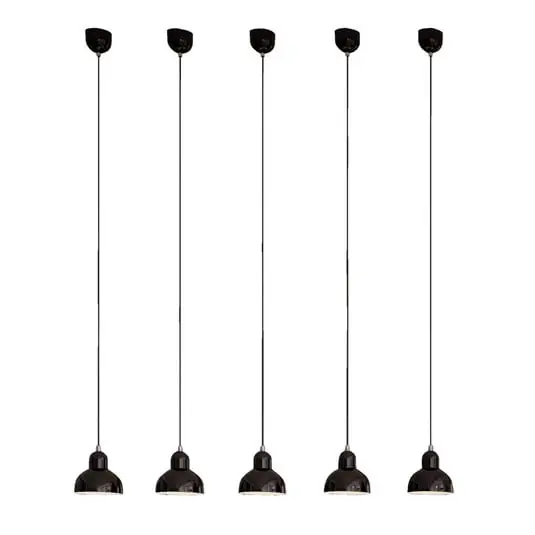 KAISER idell™ 6722-P Lámpara Colgante Negro - Fritz Hansen Edición Limitada