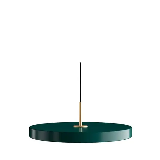 Asteria Plus Lámpara Colgante Medium Forest Green/Brass - UMAGE Envío Internacional