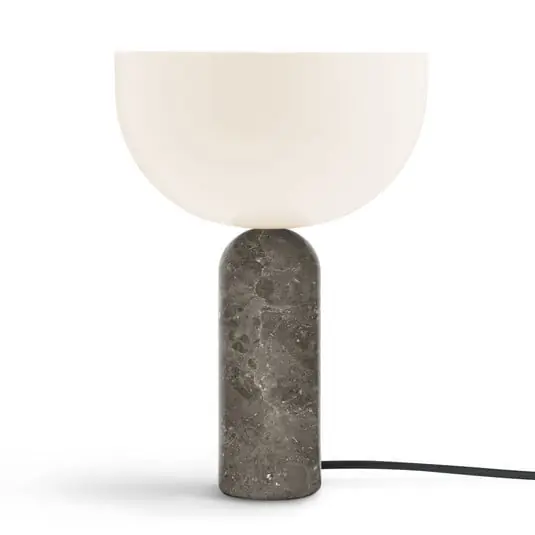 Kizu Lámpara de Sobremesa Small Grey - New Works Artesanal