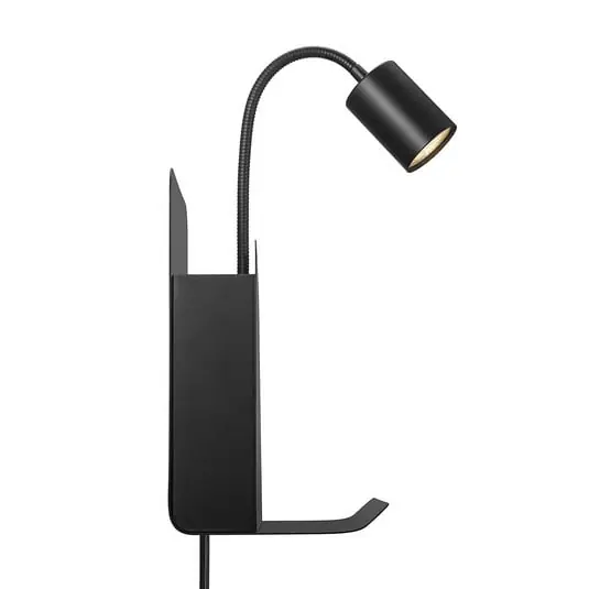 Roomi Aplique de Pared Black - Nordlux Promoción