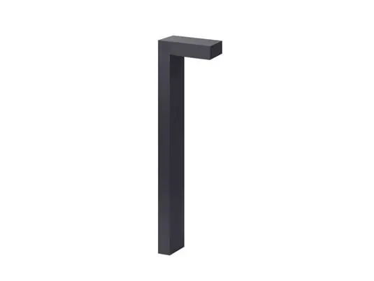 Asker LED Baliza Exterior H85 con Anclaje para Hormigón Grafito - Norlys Últimas Unidades