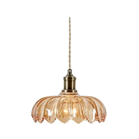 Comprar En Línea Kurage Lámpara Colgante Antique Brass/Amber - Markslöjd
