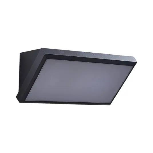 Abby Aplique de Pared Exterior w/Sensor Dark Grey/White - Lindby Oferta Flash
