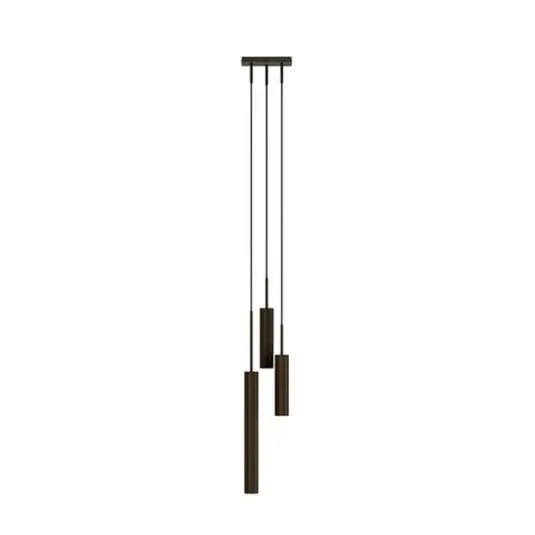 Lámpara colgante tubular, bronce, aluminio, 3 luces - Audo Copenhagen Promoción Exclusiva