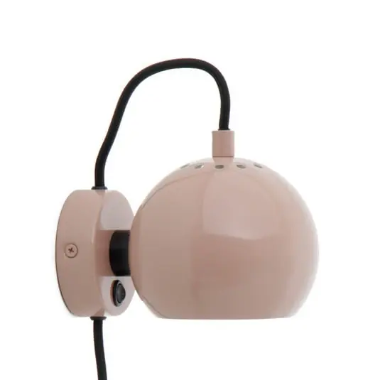 Bestseller Ball Apliques de Pared Glossy Nude - Frandsen