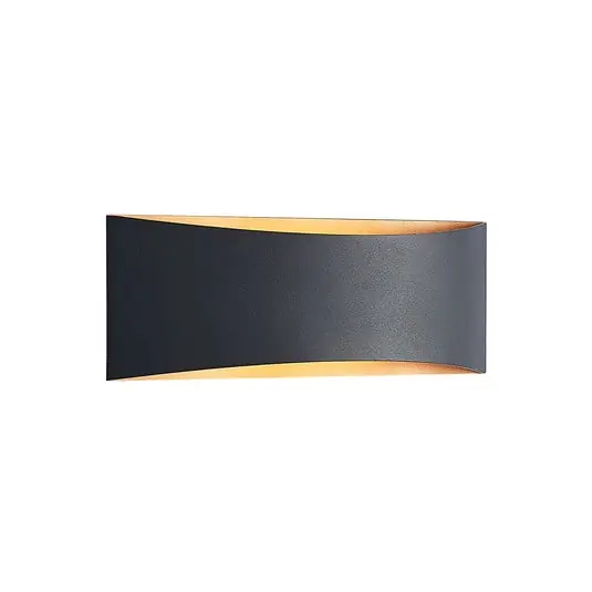 Precio De Fábrica Danta Aplique de Pared Black/Gold - Arcchio