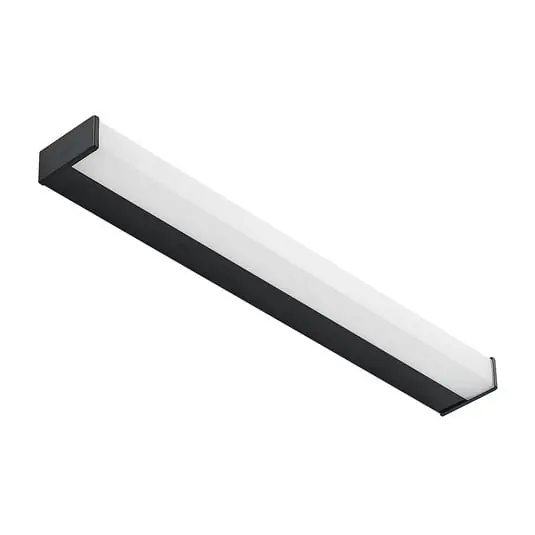 Ulisan LED Aplique de Pared IP44 L58,8 Matt Black/White - Lindby Últimas Unidades