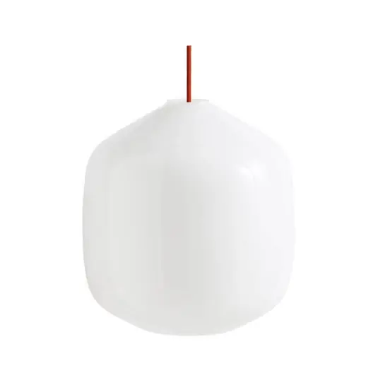 Buoy Glass 300 Lámpara Colgante Opal/Rusty Red - Hay Nueva Colección