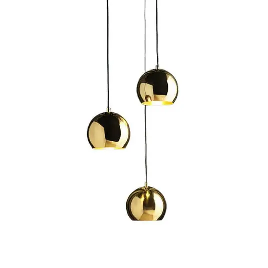 Súper Precio Ball Lámpara Colgante Ø18 Solid Glossy Brass - Frandsen