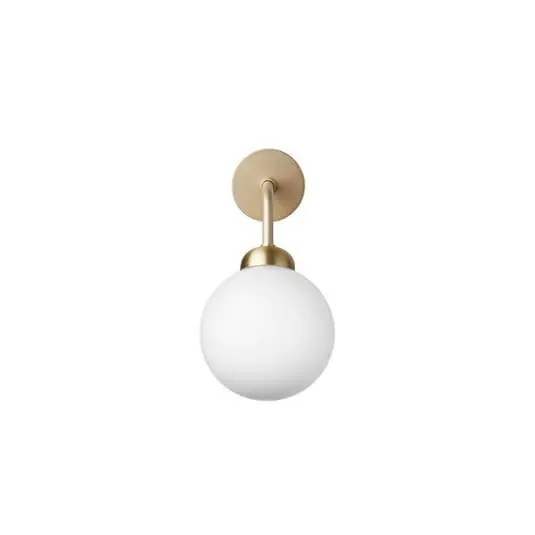 Ocasión Especial Aplique de pared Apiales Hardwired Brass/Opal - Nuura