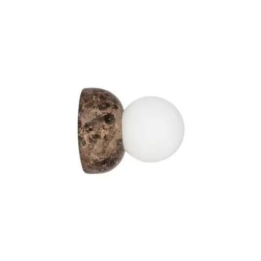 Alta Calidad Torrano 13 Aplique de Pared/Lámpara de Techo IP44 Brown - Globen Lighting