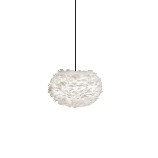 Eos Lámpara Colgante Medium Blanco/Negro - UMAGE Precio Económico