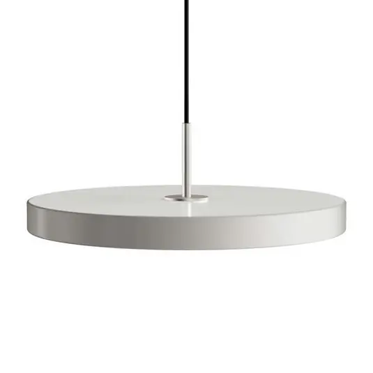 Asteria Lámpara Colgante Medium Mist/Steel Top - UMAGE Oferta Especial