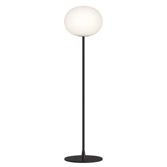 Descuento Glo-Ball F1 Lámpara de Pie  Matt Negro/Ópalo - Flos