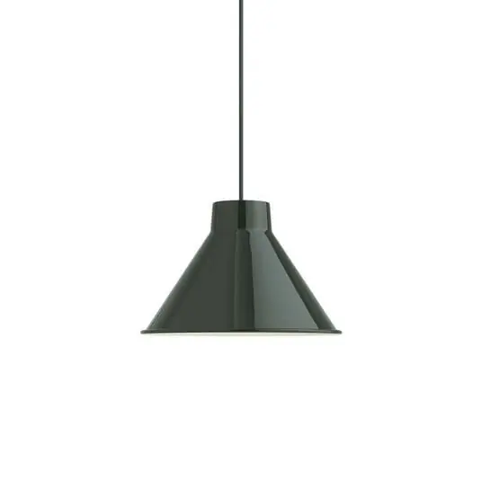 Top Lámpara Colgante Ø28 Dark Green - Muuto Comprar En Línea