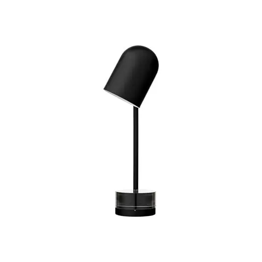 De Moda Luceo Lámpara de Sobremesa Negro/Transparente - AYTM
