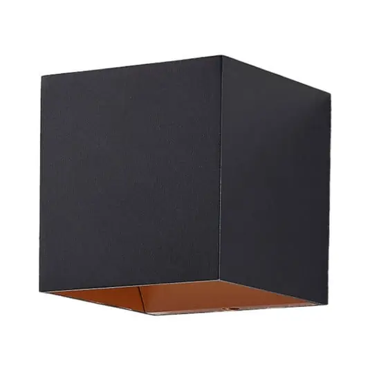 Zuzana Aplique de Pared Negro/Oro - Arcchio Directo De Fábrica