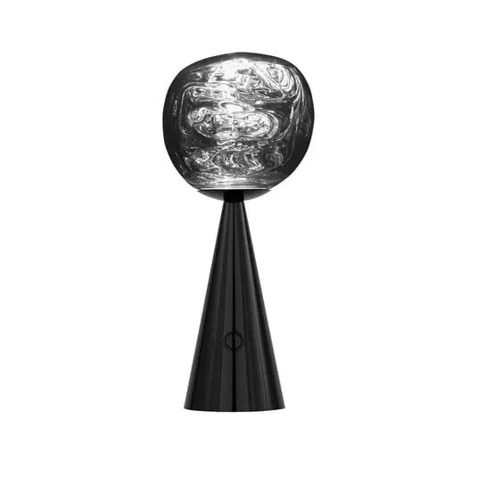 Descuento Lámpara de mesa Melt Portable Black - Tom Dixon