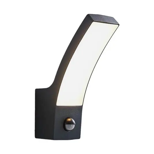 Ilvita LED Aplique Exterior w/Sensor Anthracite - Lindby Envío Exprés