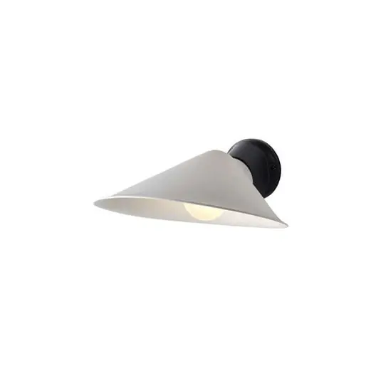 Premium Plume Aplique de Pared Negro/Polycarbonate - DCW
