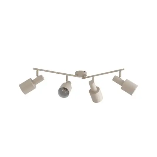 Gran Oferta Ovelia 4 Lámpara de Techo Beige - Lindby