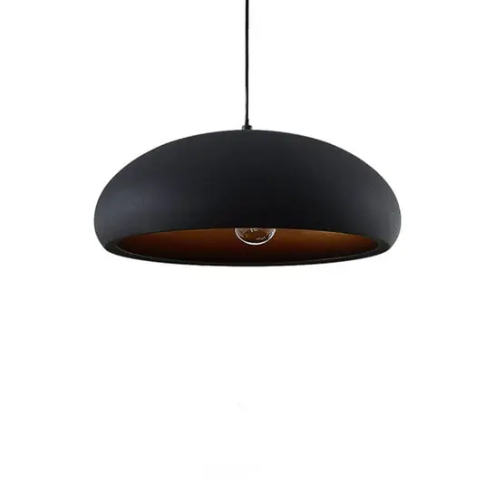 Gerwina Lámpara Colgante Black/Gold - Lindby Precio De Oferta