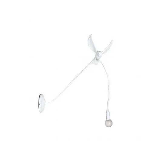 Sparrow Landing Aplique de Pared White - Seletti Últimas Unidades